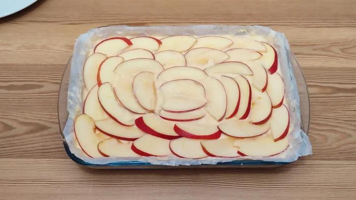 como hacer tarta de manzana paso 4b
