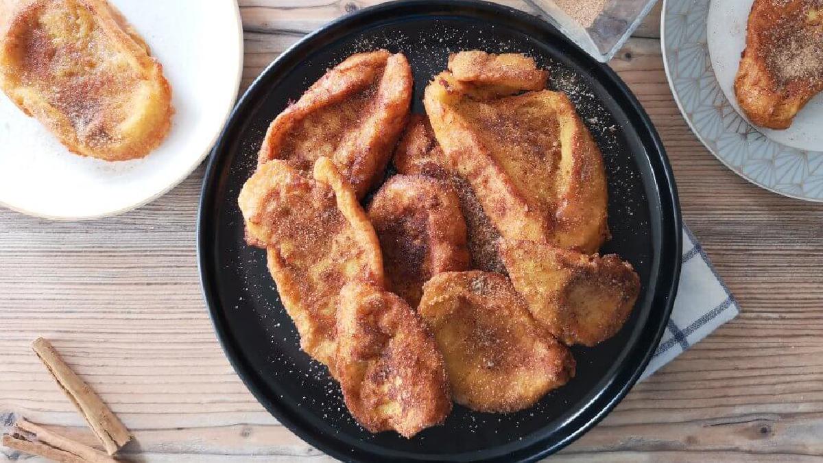 torrijas de carnaval o rosquetes