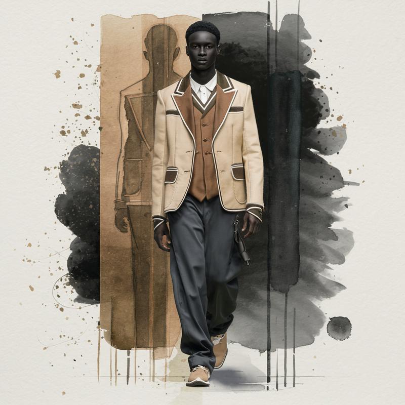 Dibujo de los colores clásicos para la temporada otoño e invierno 2024 de Pantone