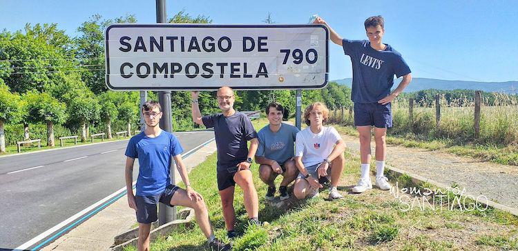 Peregrinos en Roncesvalles