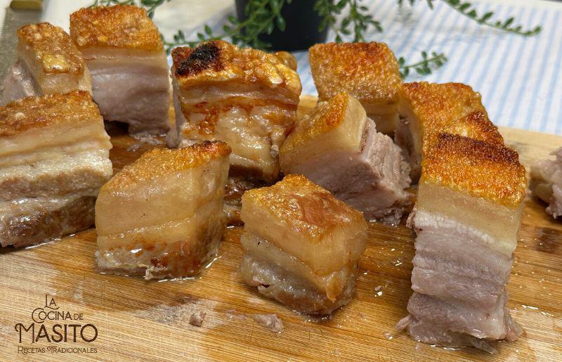 Torreznos de panceta La cocina de Masito