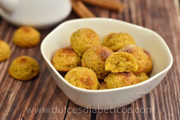 Bunuelos de calabaza saludables
