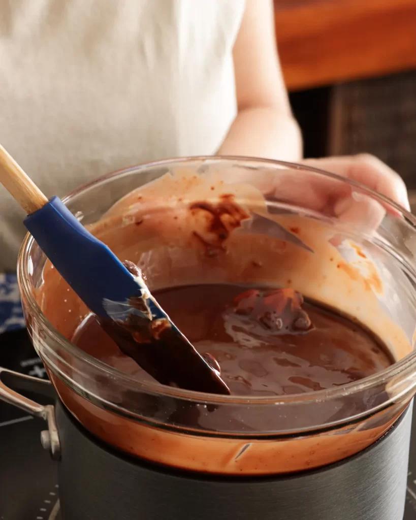 fundir chocolate baño maria