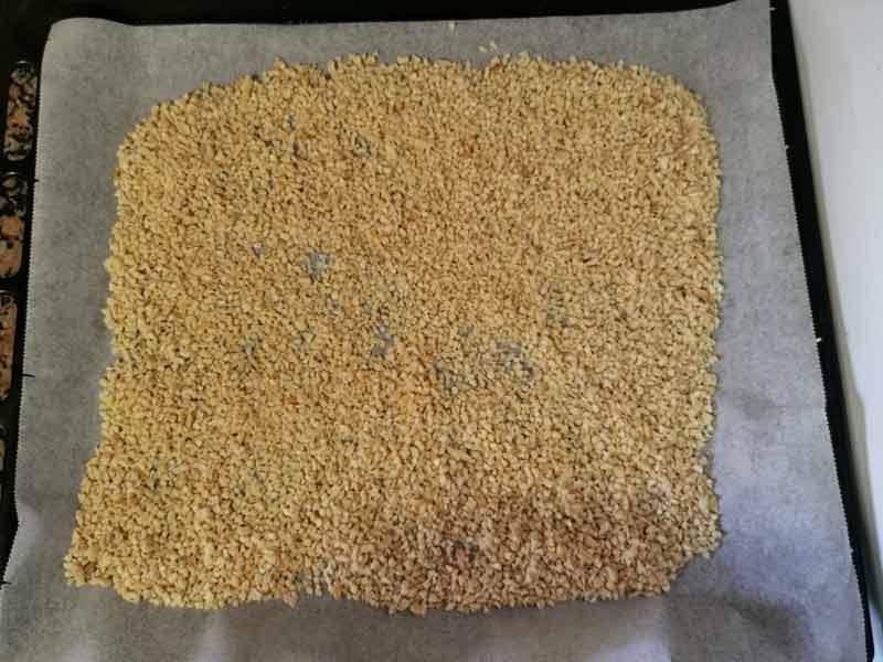 Almendra crocanti horno