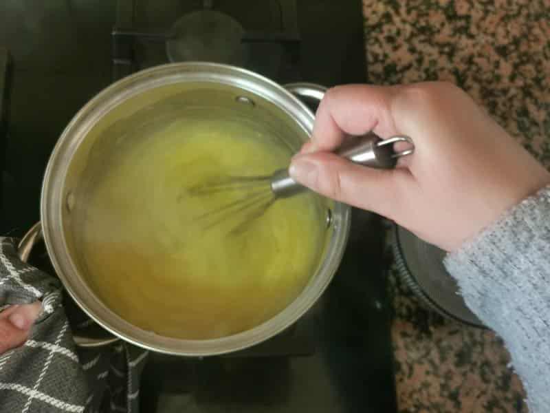 Cocina crema de yema
