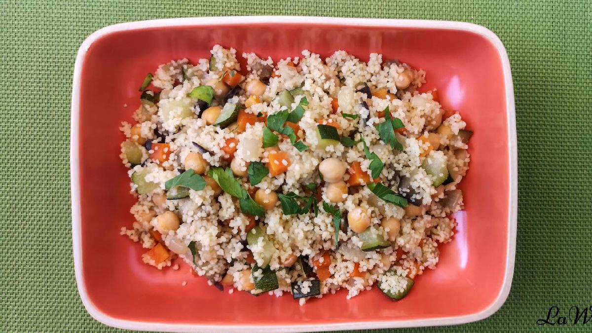 cuscús con verduras 