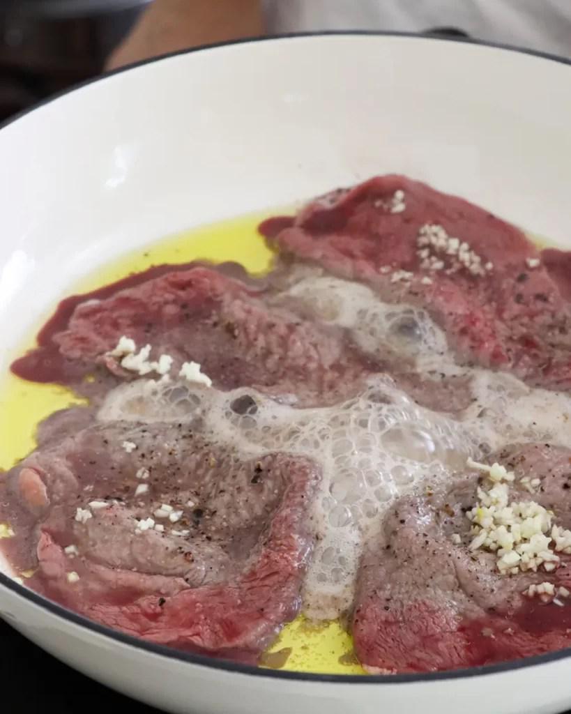 coccion carne sarten