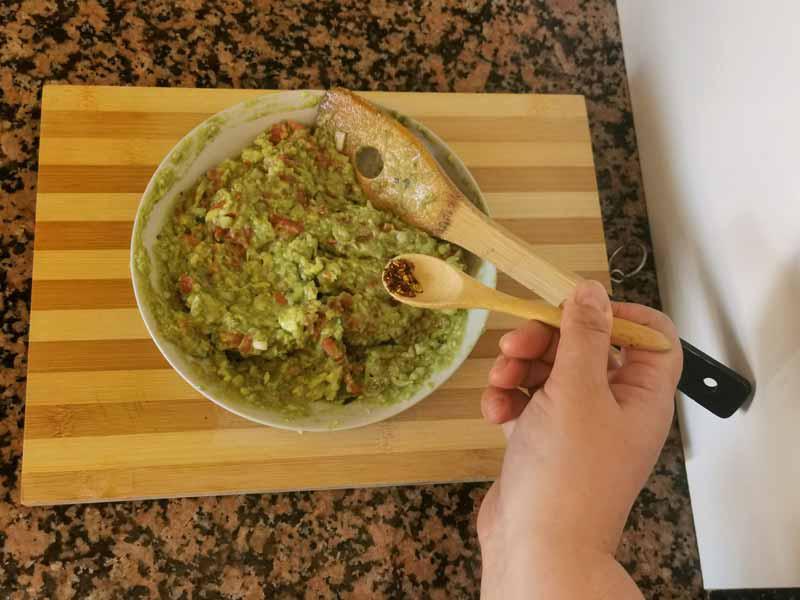 Cayena al guacamole