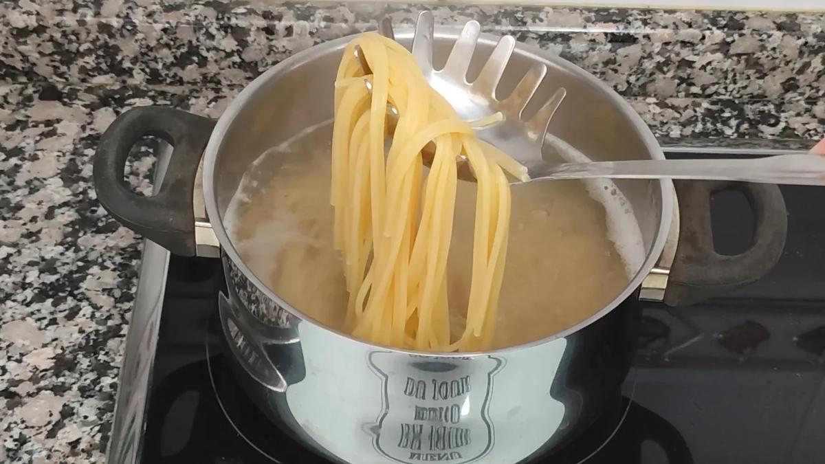 como hacer espaguetis carbonara calabacin 3b