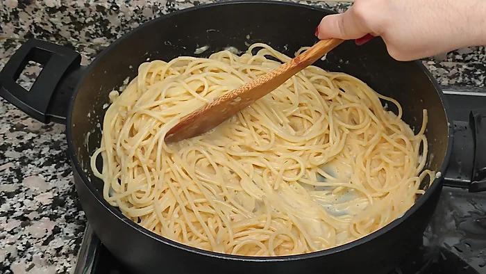 como hacer espaguetis carbonara calabacin 5c