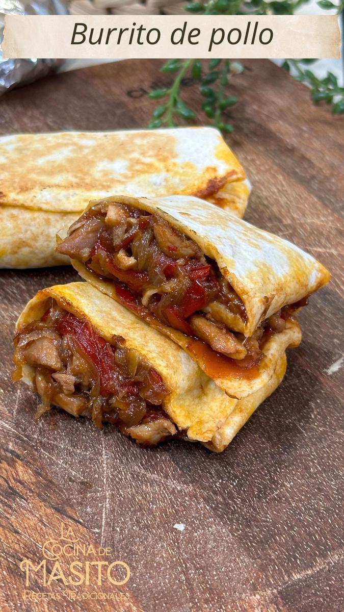 Burrito de pollo La cocina de Masito