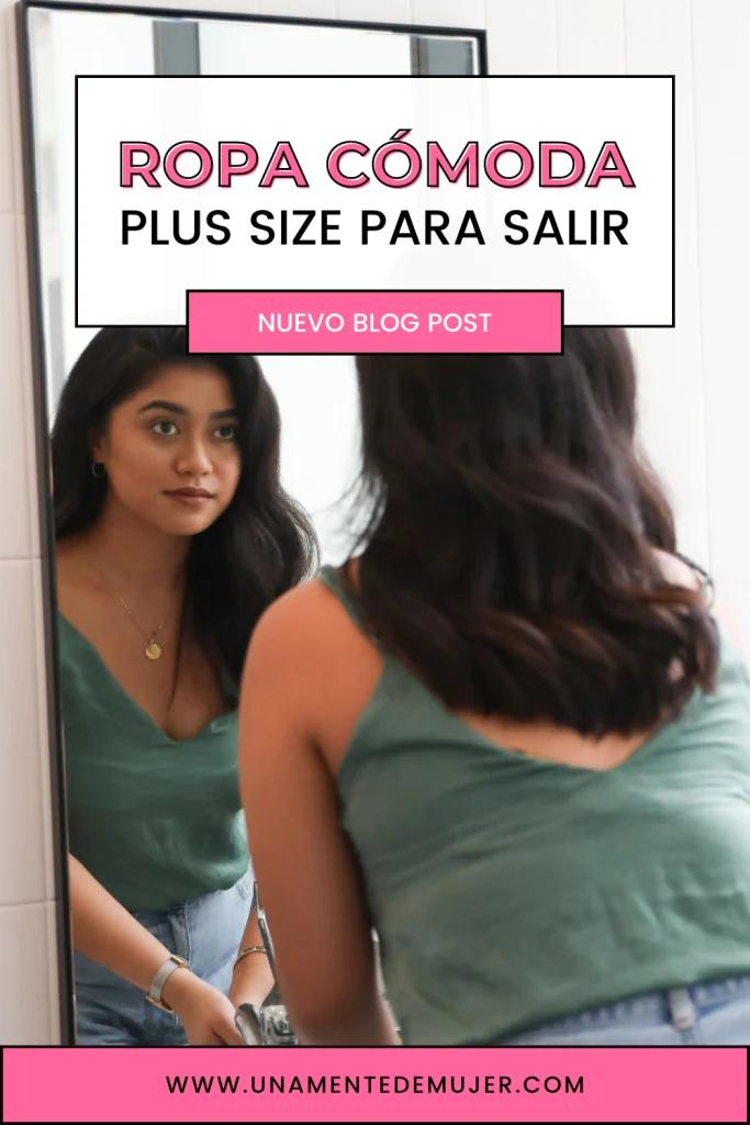 ropa cómoda para salir plus size