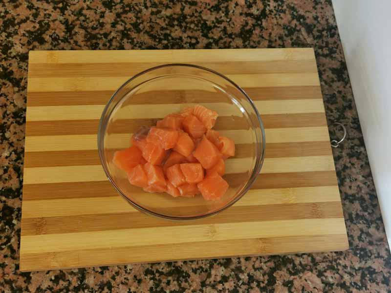 Salmon en bol