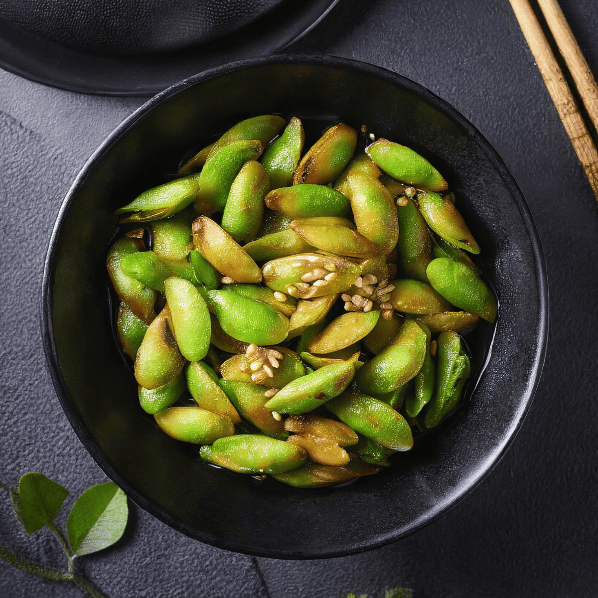 edamame al horno receta