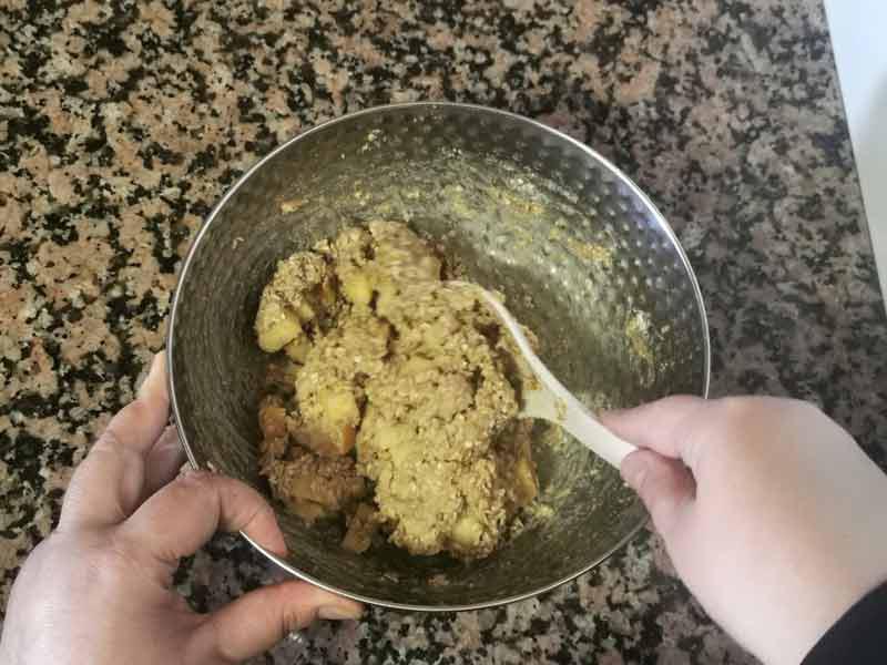 Mezcla masa galletas