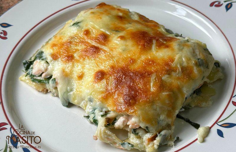 Lasaña de salmón La cocina de Masito