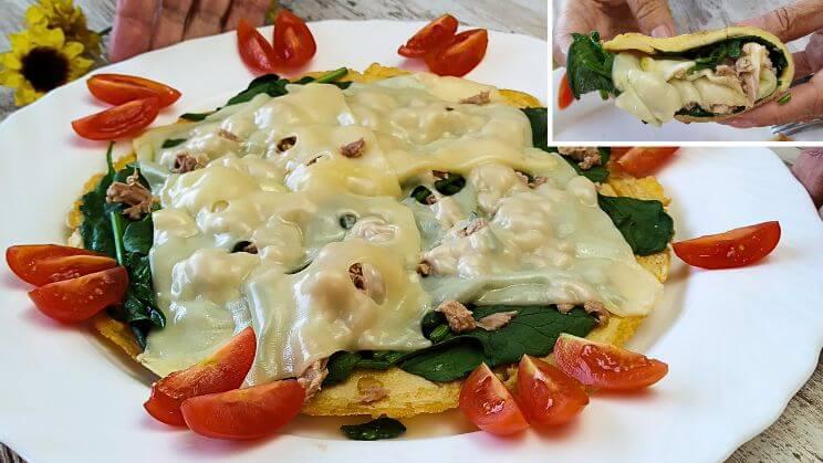 Sandwich con tortilla de la abuela