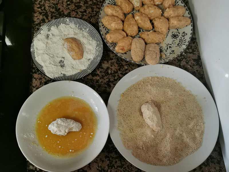 Reboza croquetas