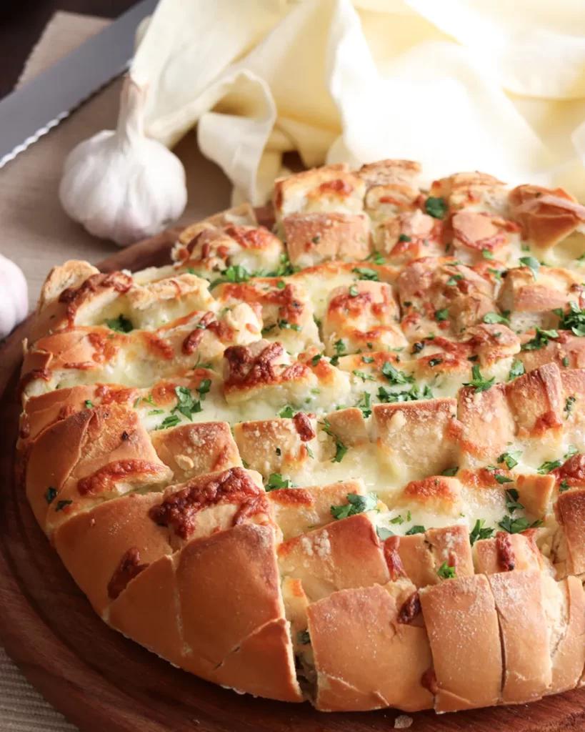 pan de ajo con queso