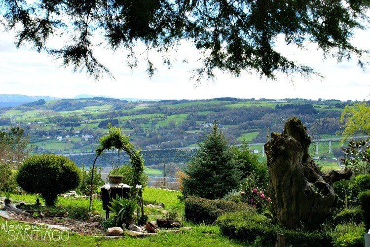 Foto de las vistas de Barbadelo