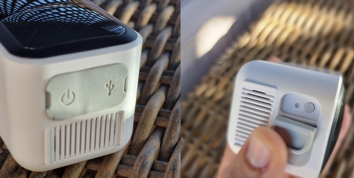 Cámara Inteligente para Exteriores de Yale - Botones