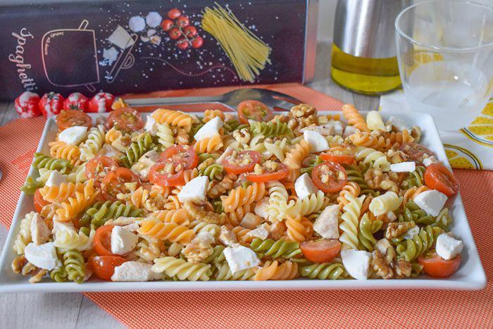 receta de ensalada de pasta