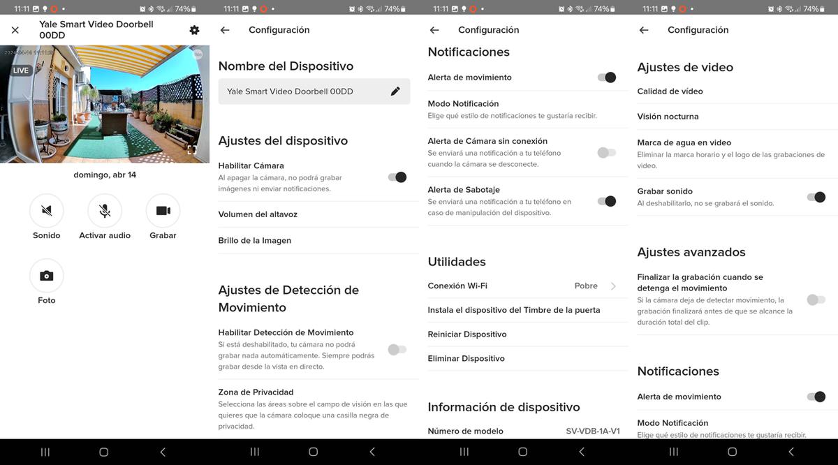 Aplicación Yale Home