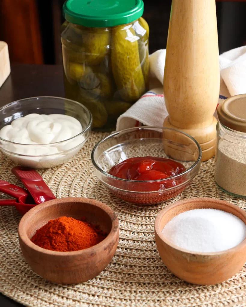 ingredientes para salsa big mac