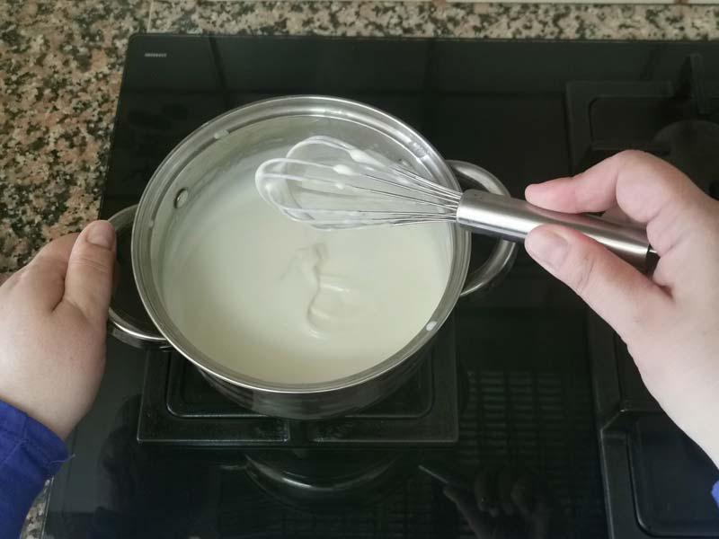 Bechamel fina y cremosa