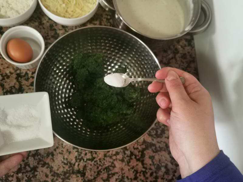 Espinacas al bol y sal