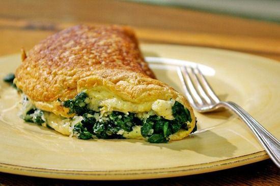 Receta de Tortilla Rellena de verduras para niños