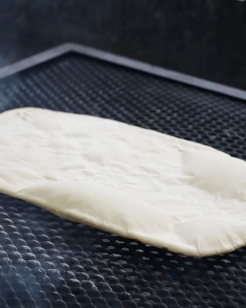 pizza casera parrilla