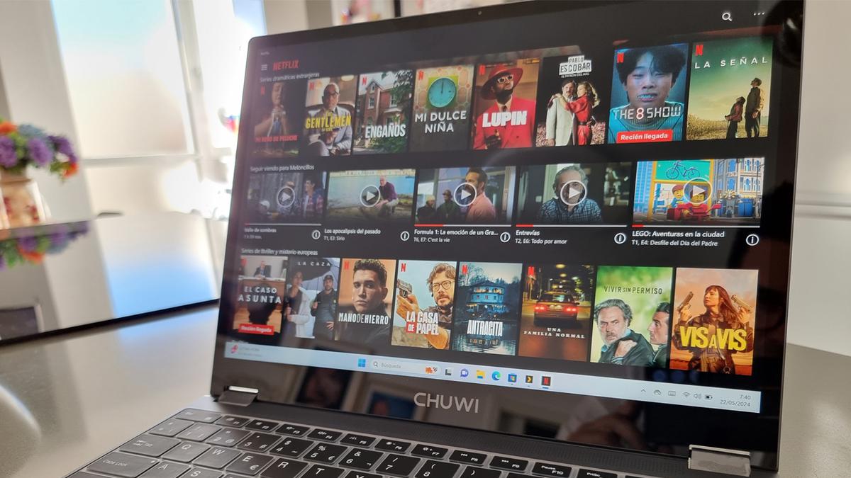 Chuwi Freebook 360 - Pantalla