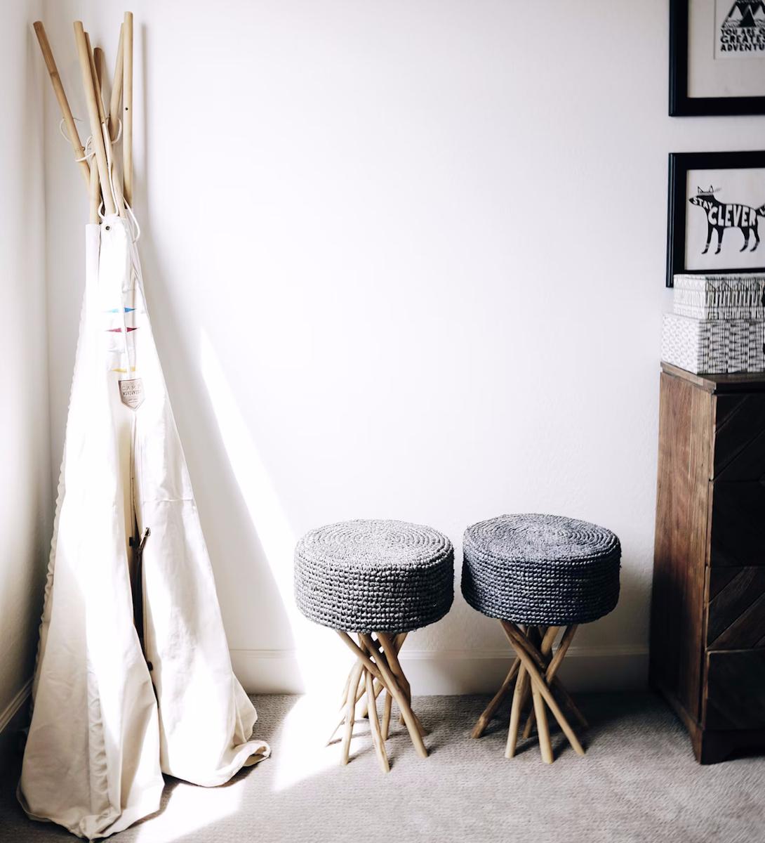 decorar con un tipi
