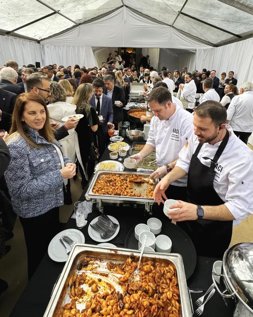 baci cocina italiana embajada