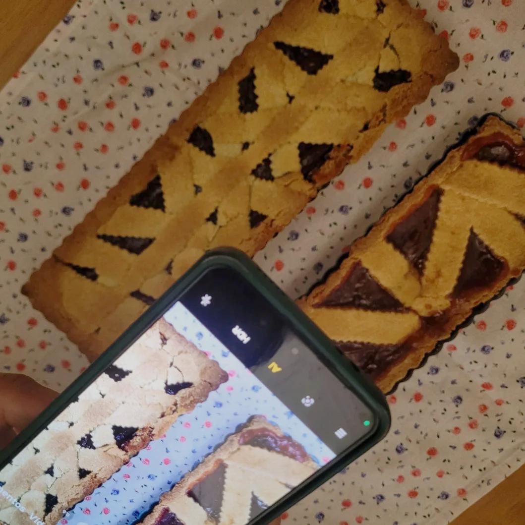 Crostata de mermelada de guayaba