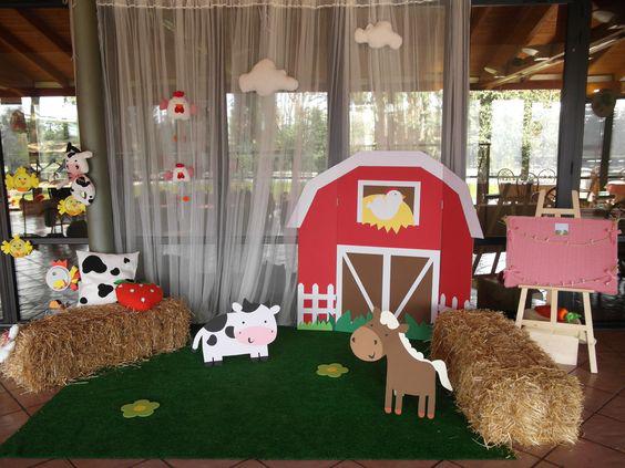 Decoración de la granja de Zenon para cumpleaños