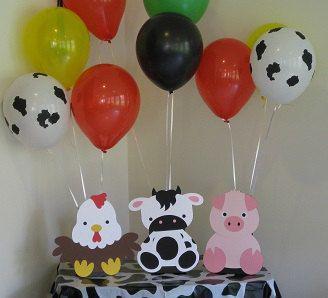 Decoración de la granja de Zenon para cumpleaños