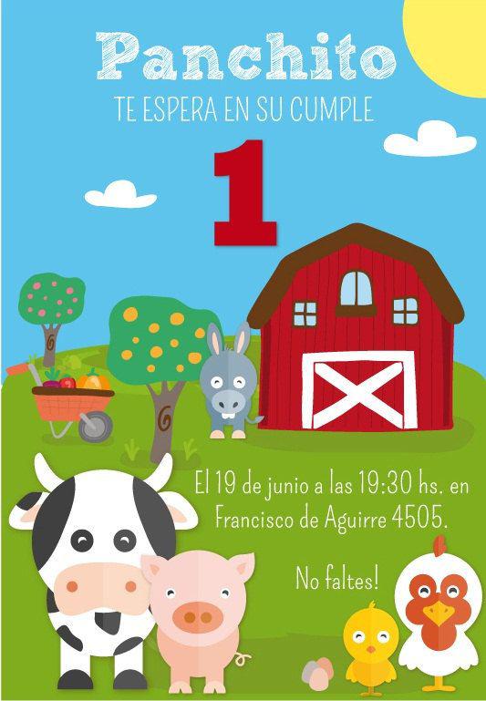 Decoración de la granja de Zenon para cumpleaños