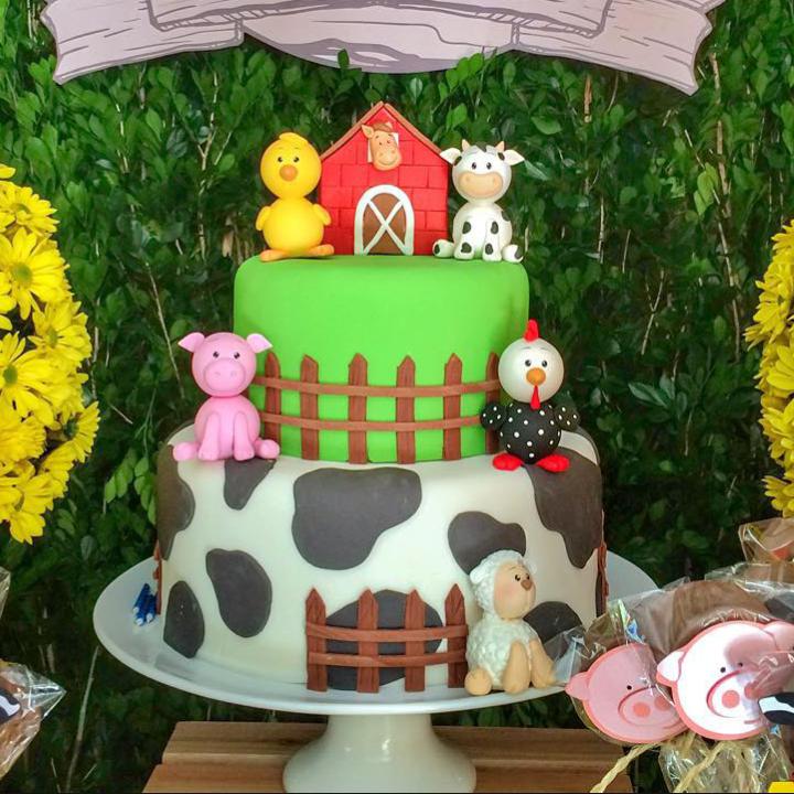 Decoración de la granja de Zenon para cumpleaños