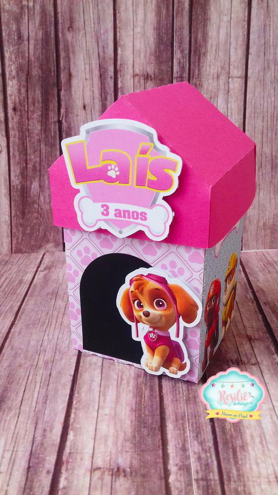 Dulceros de paw patrol de niña