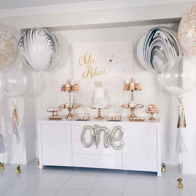 Temas de cumpleaños para el primer año de una niña