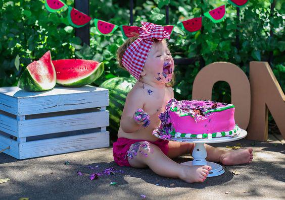 Sesión de fotos para el primer año de tu hija