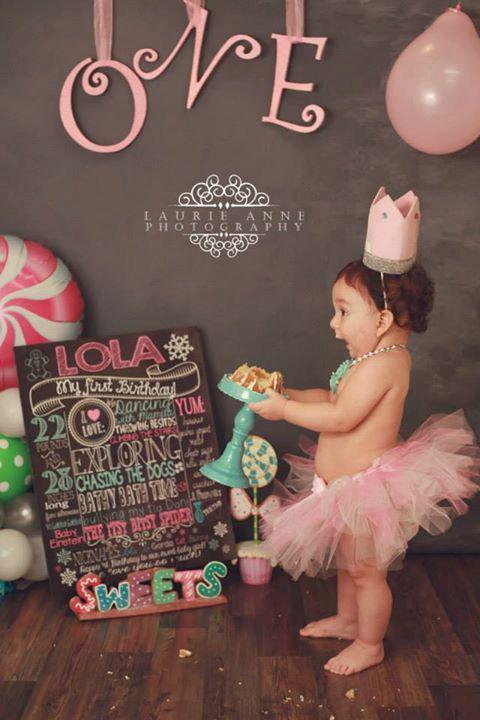 Sesión de fotos para el primer año de tu hija