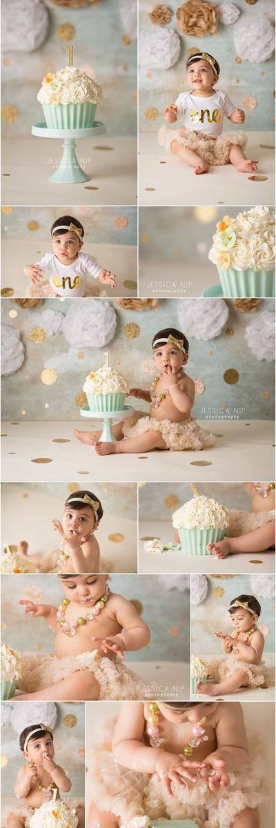 Sesión de fotos para el primer año de tu hija