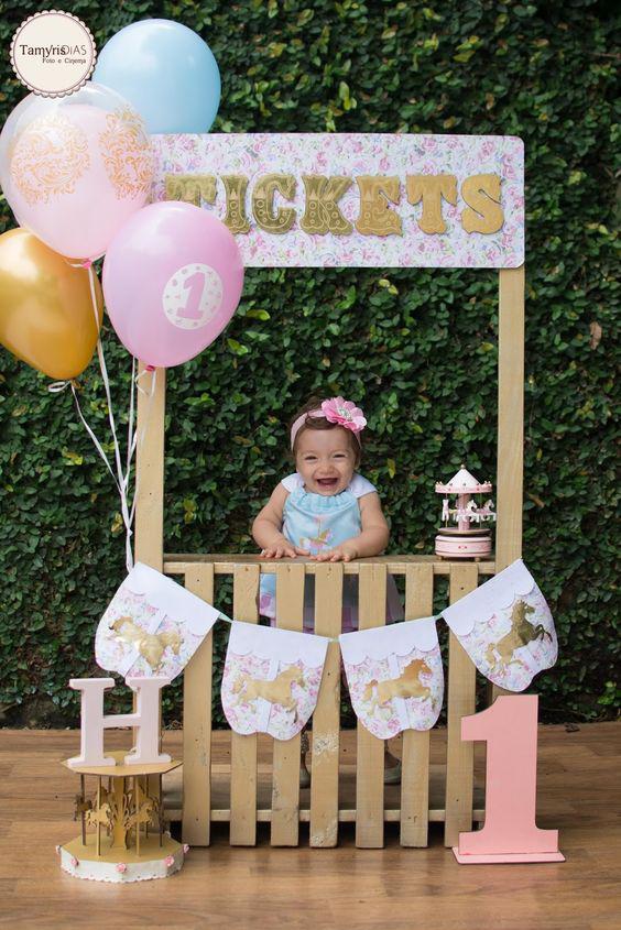 Sesión de fotos para el primer año de tu hija