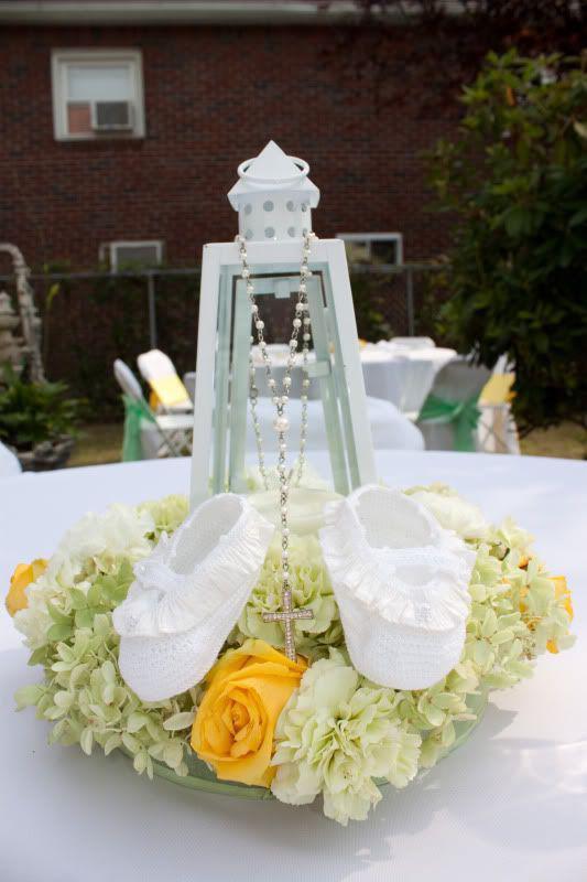 Fiesta y Bautizo para celebrar el primer año de una niña