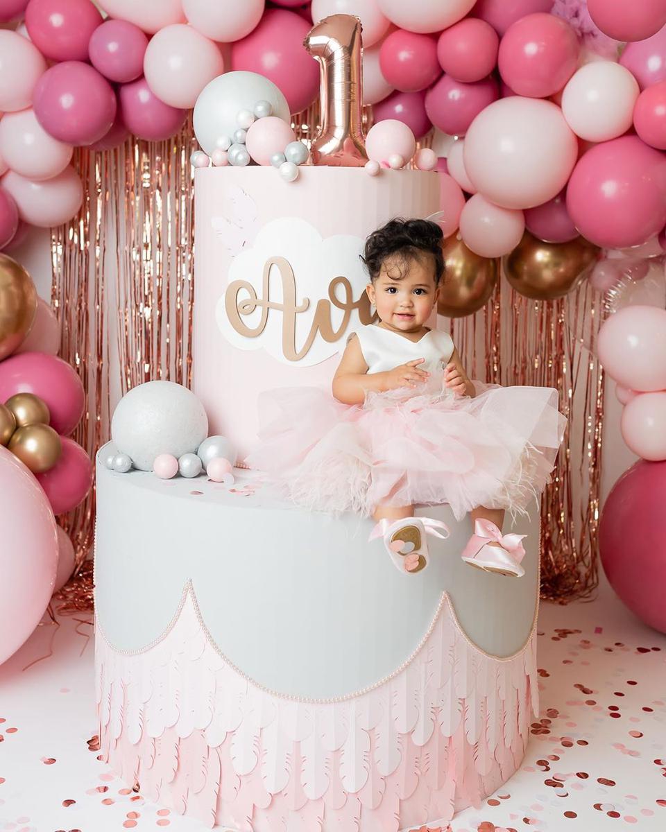 fiesta de niña 1 año decoracion