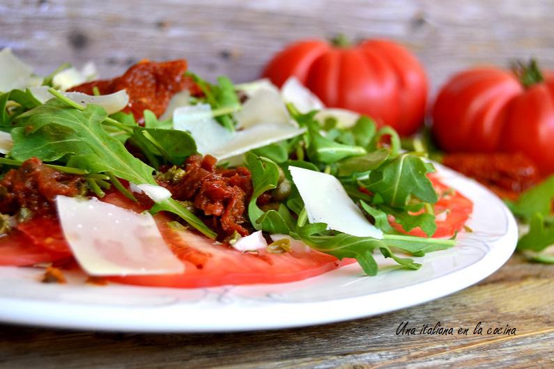 Carpaccio de tomates