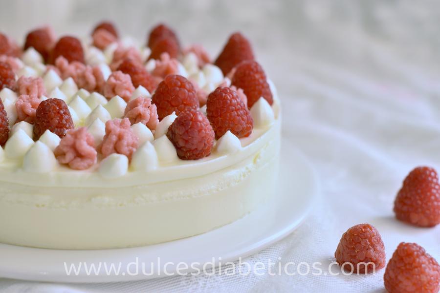 tarta de panna cotta sin azucar